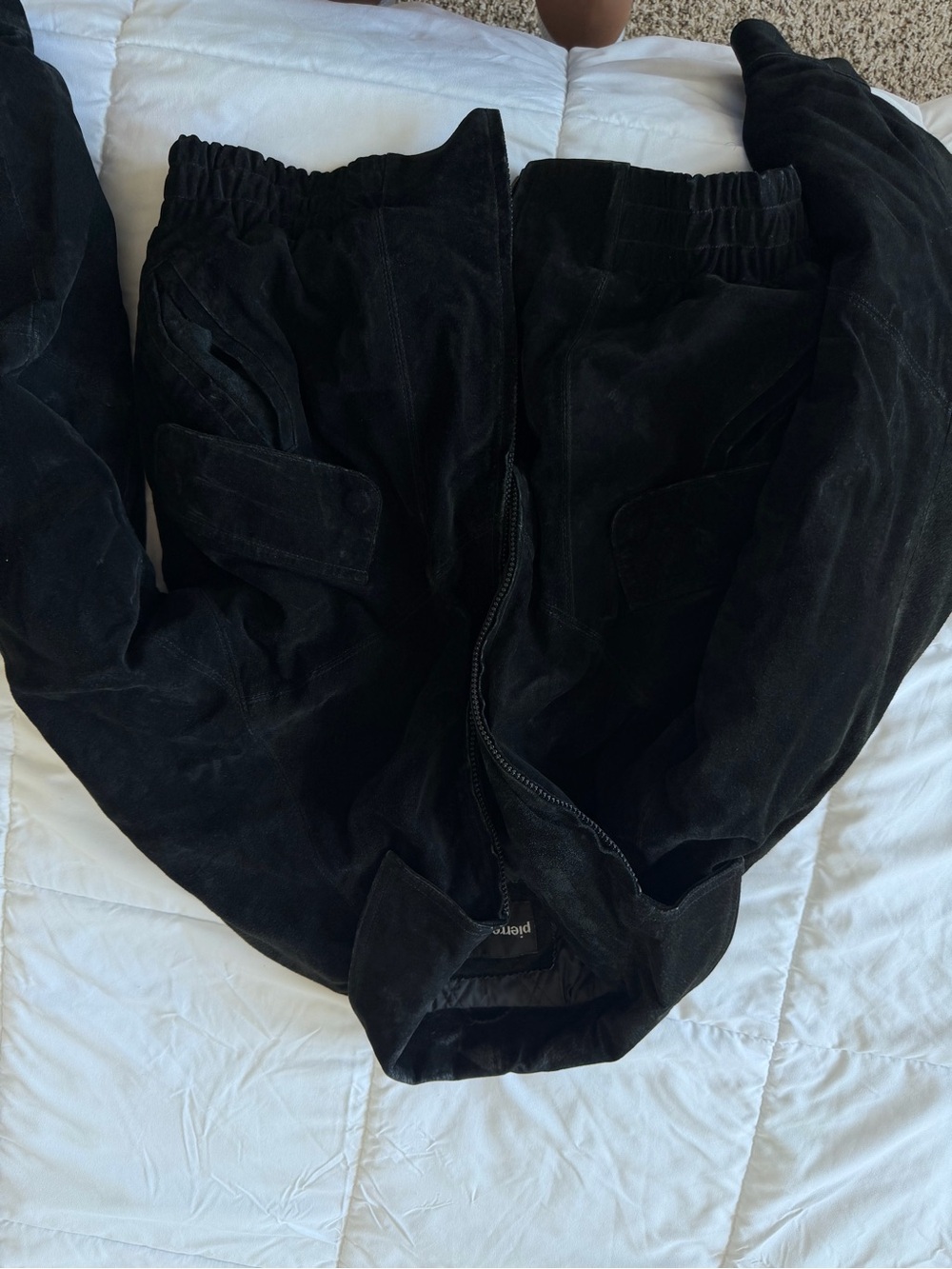 Pierre Cardin Black leather Men's jacket